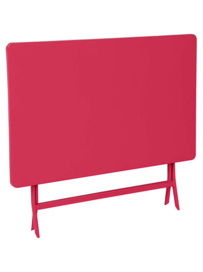 Table de jardin pliante rectangulaire 4 places GREENSBORO Rose - Kiabi