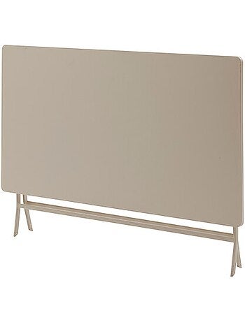 Table de jardin pliante rectangulaire 6 places en acier GREENSBORO