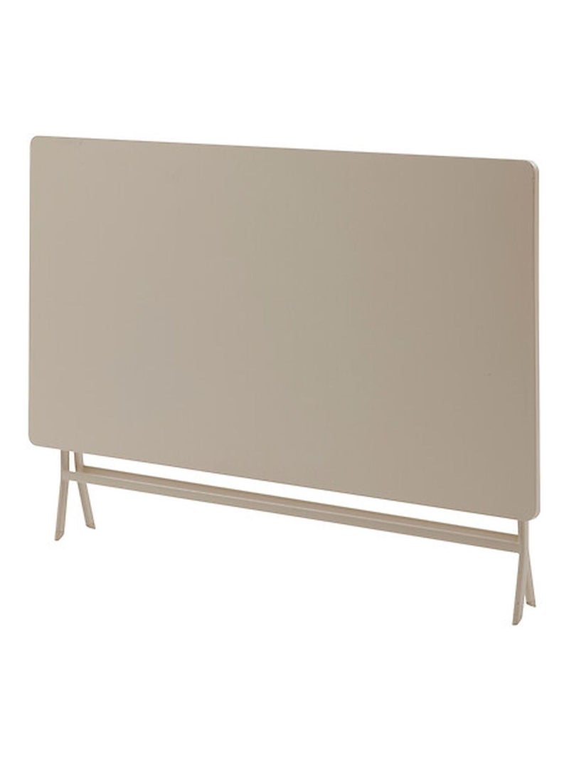 Table de jardin pliante rectangulaire 6 places GREENSBORO Beige - Kiabi