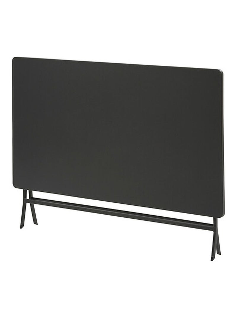 Table de jardin pliante rectangulaire 6 places GREENSBORO Gris foncé - Kiabi
