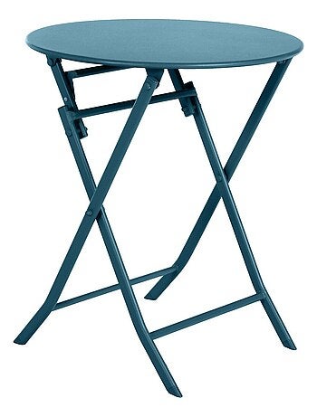Table de jardin pliante ronde 2 places GREENSBORO