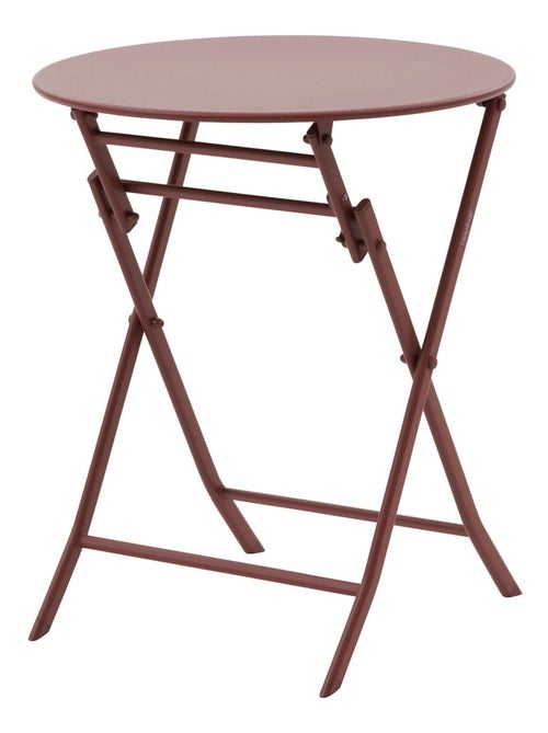 Table de jardin pliante ronde 2 places GREENSBORO - Kiabi