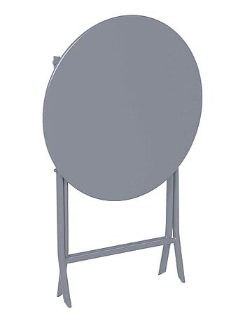 Table de jardin pliante ronde 2 places GREENSBORO