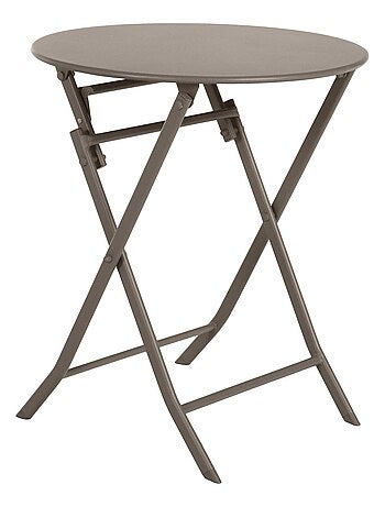 Table de jardin pliante ronde 2 places GREENSBORO