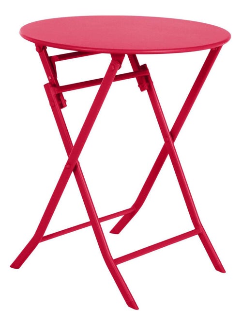 Table de jardin pliante ronde 2 places GREENSBORO - Kiabi