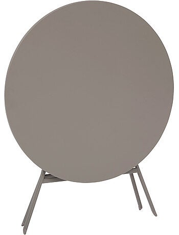 Table de jardin pliante ronde 4 places en aluminium GREENSBORO