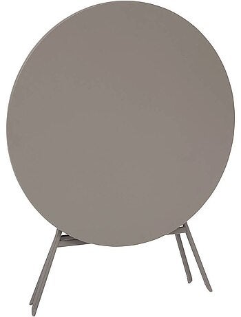 Table de jardin pliante ronde 4 places en aluminium GREENSBORO