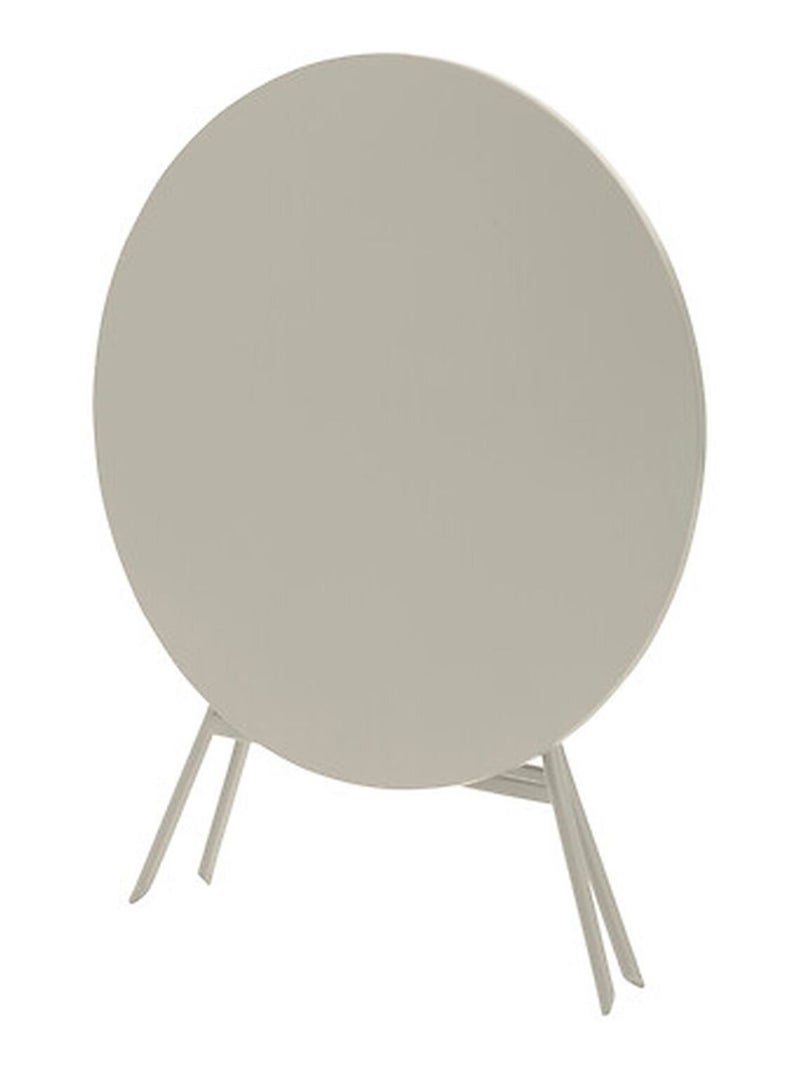 Table de jardin pliante ronde 4 places GREENSBORO Beige - Kiabi