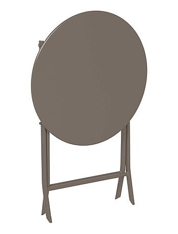 Table de jardin pliante ronde Greensboro - 2 Places