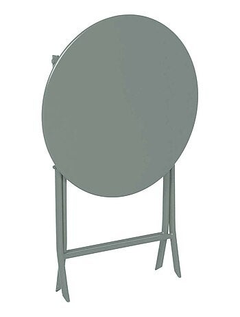 Table de jardin pliante ronde Greensboro - 2 Places