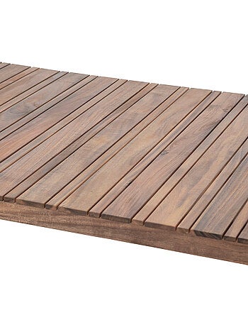 Table de jardin rectangulaire 8 places en acacia TIWI