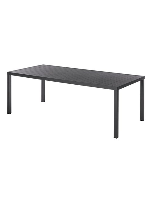 Table de jardin rectangulaire en aluminium 8 places PIAZZA - Kiabi