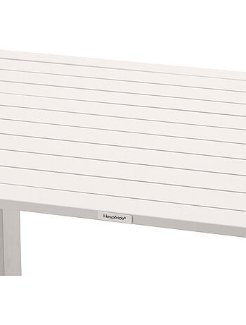 Table d'appoint de jardin ovale en aluminium VENUZIA
