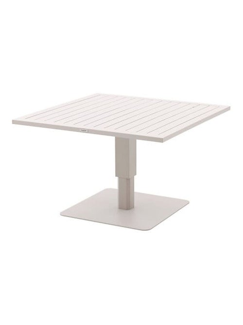 Table de jardin relevable carrée en aluminium SALIMIA - Kiabi