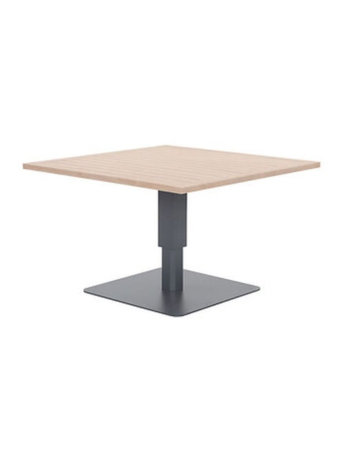 Table de jardin relevable carrée en aluminium SALIMIA - Kiabi