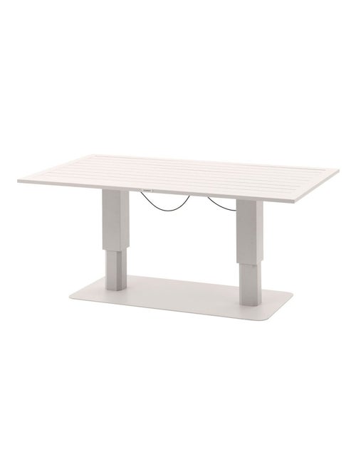 Table de jardin relevable rectangulaire en aluminium SALIMIA - Kiabi