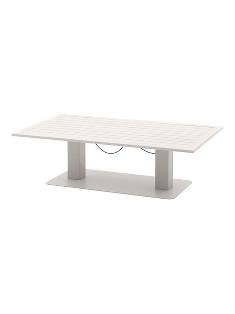 Table de jardin relevable rectangulaire en aluminium SALIMIA Beige - Kiabi