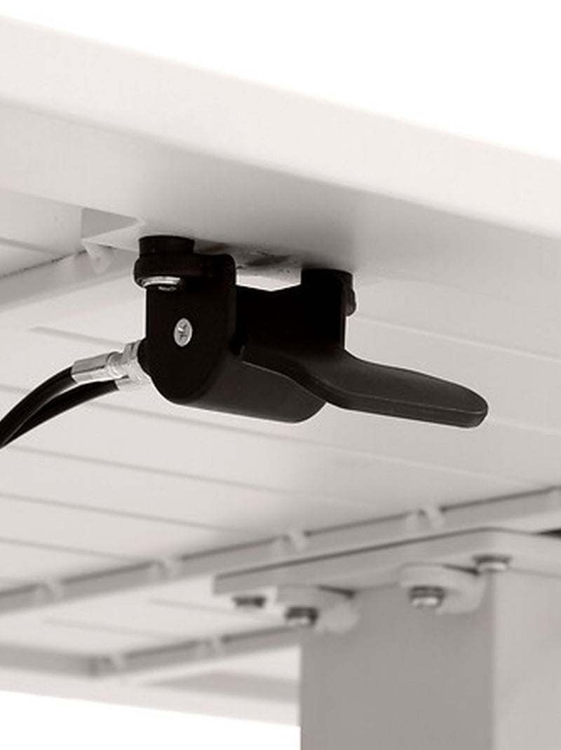 Table de jardin relevable rectangulaire en aluminium SALIMIA Beige - Kiabi