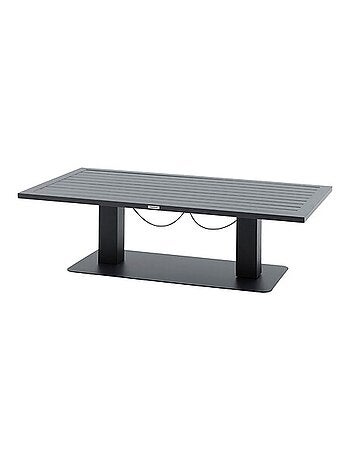 Table de jardin relevable rectangulaire en aluminium SALIMIA