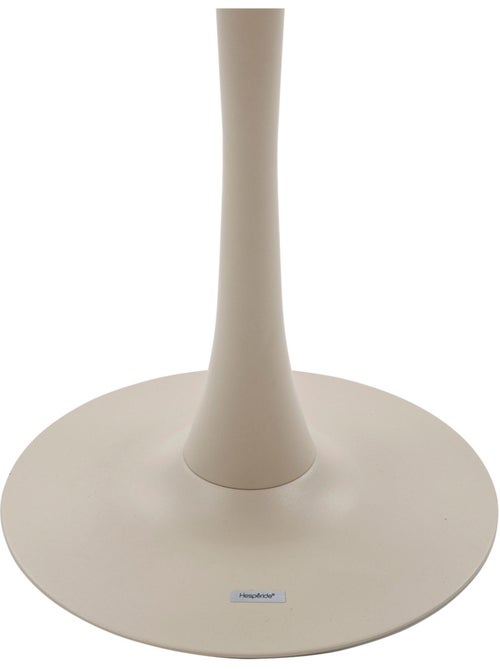 Table de jardin ronde 2 places en acier effet bois ovialon - Kiabi Table de jardin ronde 2 places en acier effet bois ovialon - Kiabi
