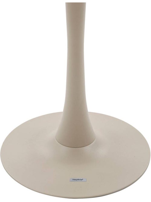 Table de jardin ronde 2 places en acier effet bois ovialon - Kiabi Table de jardin ronde 2 places en acier effet bois ovialon - Kiabi