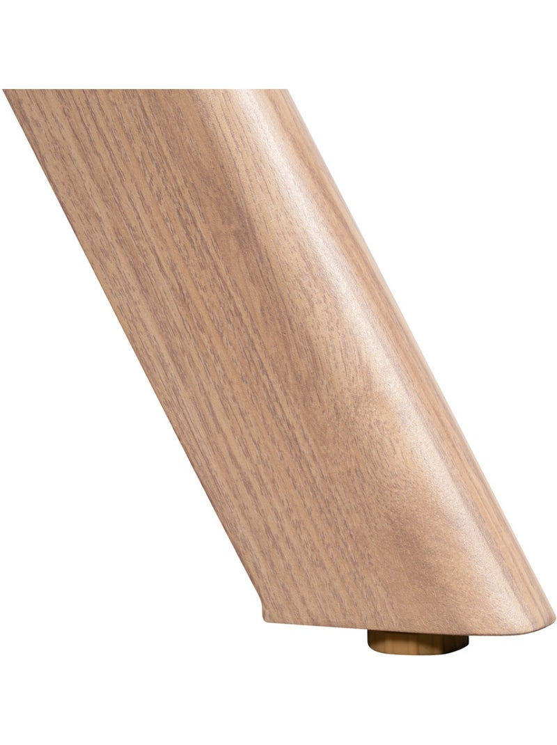 Table de jardin ronde 8 places en pierre sintérisée NELORA Beige - Kiabi