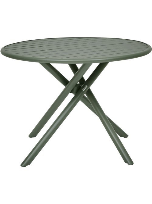 Table de jardin ronde en aluminium 4 places NEBULLIA - Kiabi Table de jardin ronde en aluminium 4 places NEBULLIA - Kiabi