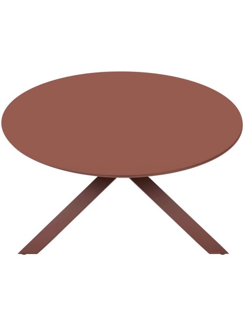 Table de jardin ronde en aluminium 6 places ORYON - Kiabi