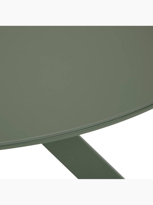 Table de jardin ronde en aluminium 6 places ORYON - Kiabi