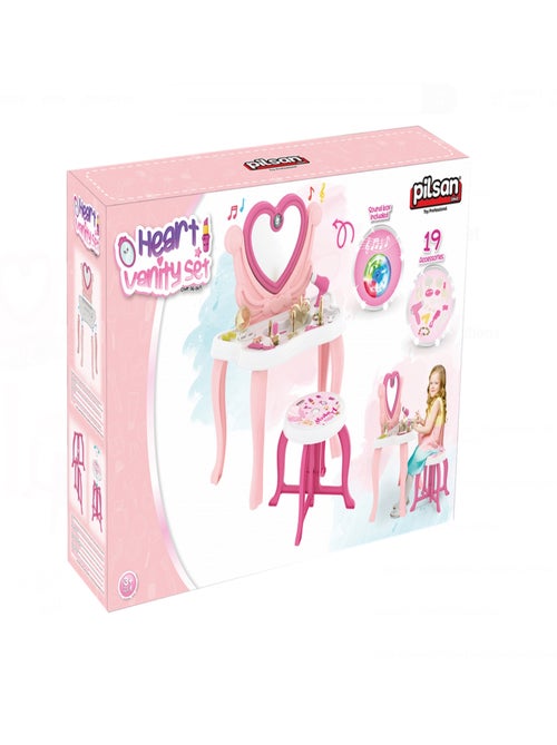 Table de maquillage en forme de cœur - Kiabi