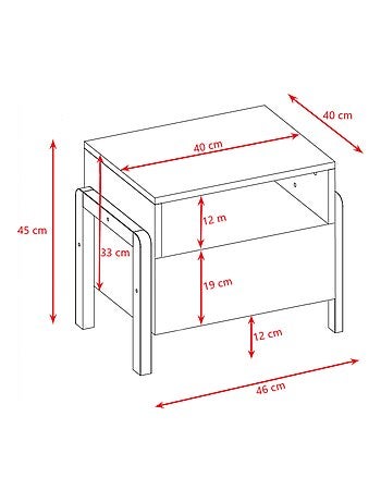 Table de nuit Victor