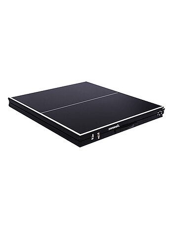 Table de ping pong d'intérieur médium avec 2 raquettes et 3 balles