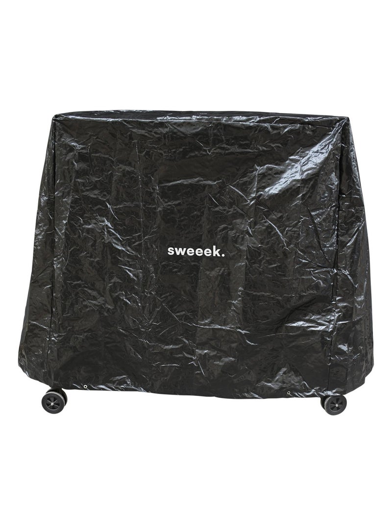 Table de ping pong intérieure avec 2 raquettes 3 balles et housse de protection Bleu - Kiabi