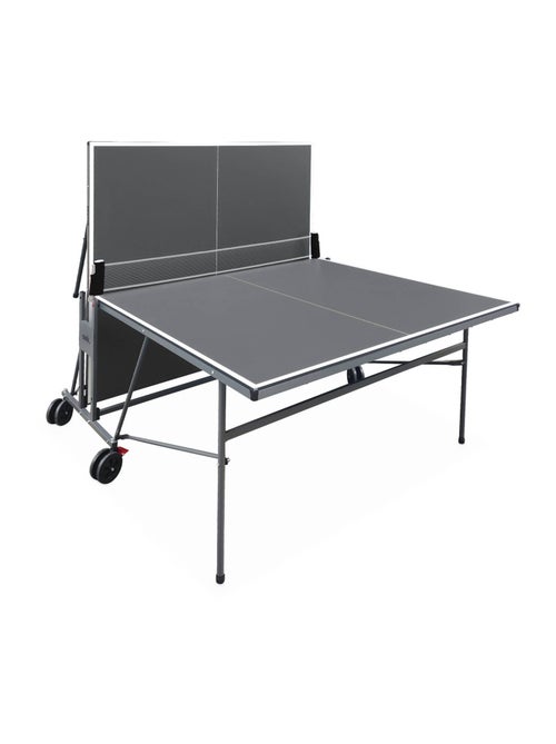 Table de ping pong intérieure pliante avec 4 raquettes et 6 balles - Kiabi