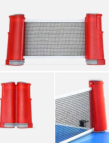 Table de ping pong intérieure premium avec 2 raquettes et 3 balles