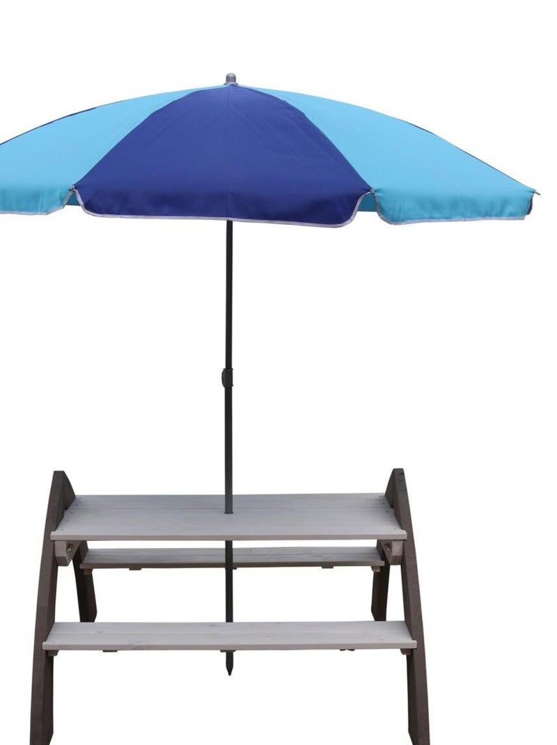 Table de pique-nique Kylo pour enfants Axi Gris - Kiabi