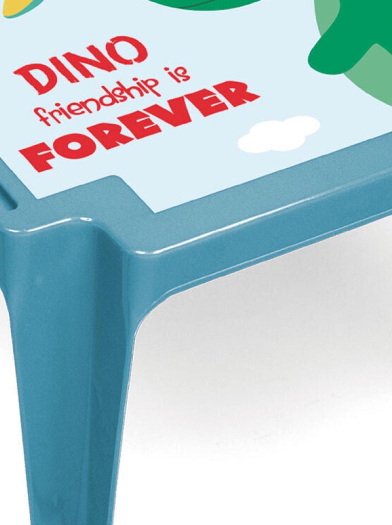Table en plastique 50x55x44cm - Dino Multicolore - Kiabi
