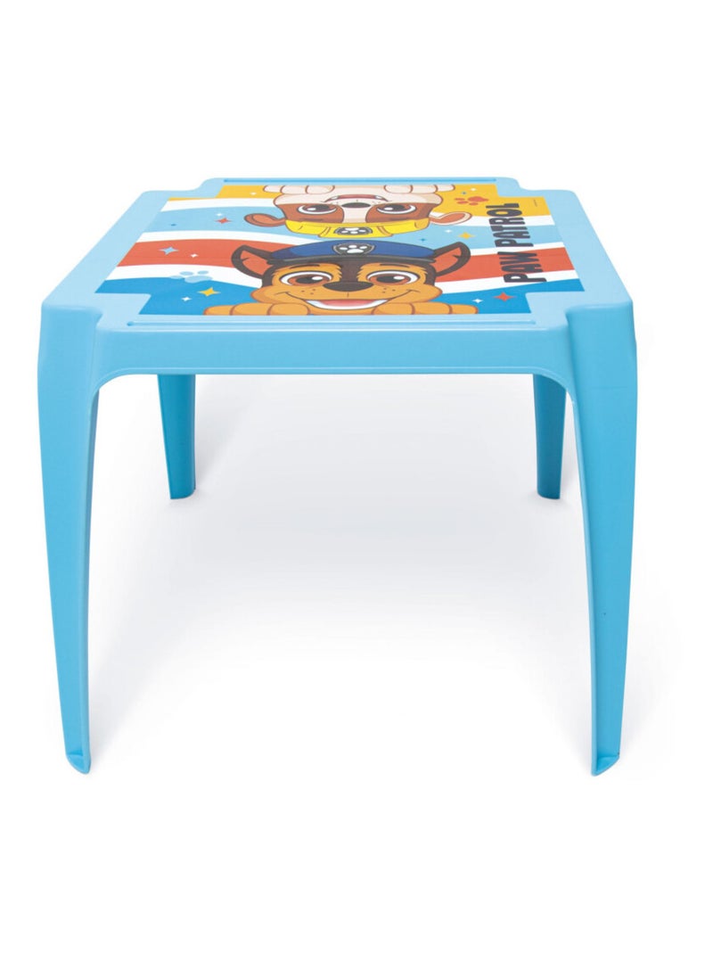Table en plastique 50x55x44cm - Pat Patrouille Chase & Ruben Bleu - Kiabi