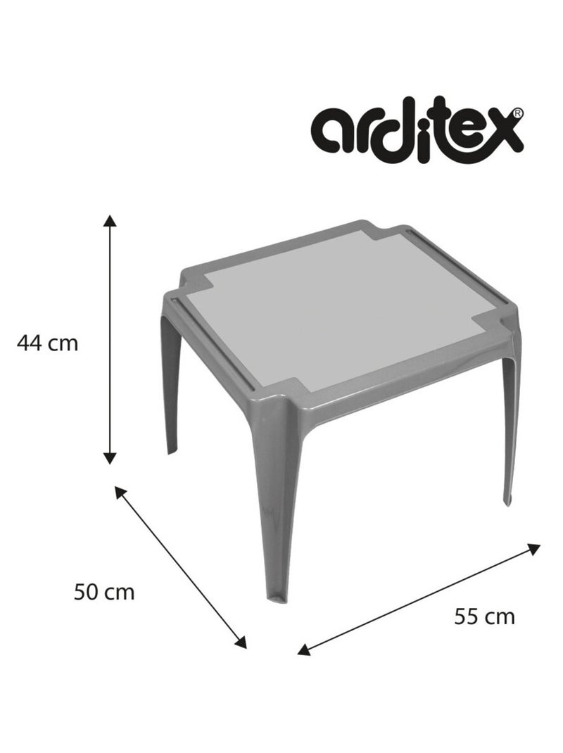 Table en plastique 50x55x44cm - Pat Patrouille Chase & Ruben Bleu - Kiabi
