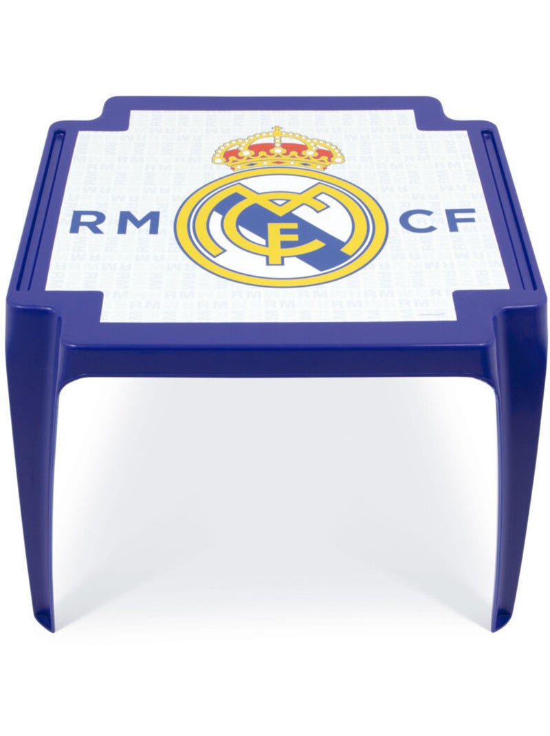 Table en plastique 50x55x44cm - Real Madrid Bleu - Kiabi