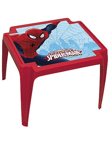Table en plastique 50x55x44cm - Spiderman