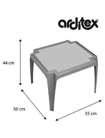 Table en plastique 50x55x44cm - Spiderman
