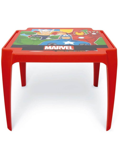 Table en plastique avengers thor, iron man, hulk et captain america - Kiabi