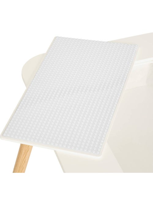 Table enfant 2 en 1 plateau jeu et rangement BULDY - Kiabi