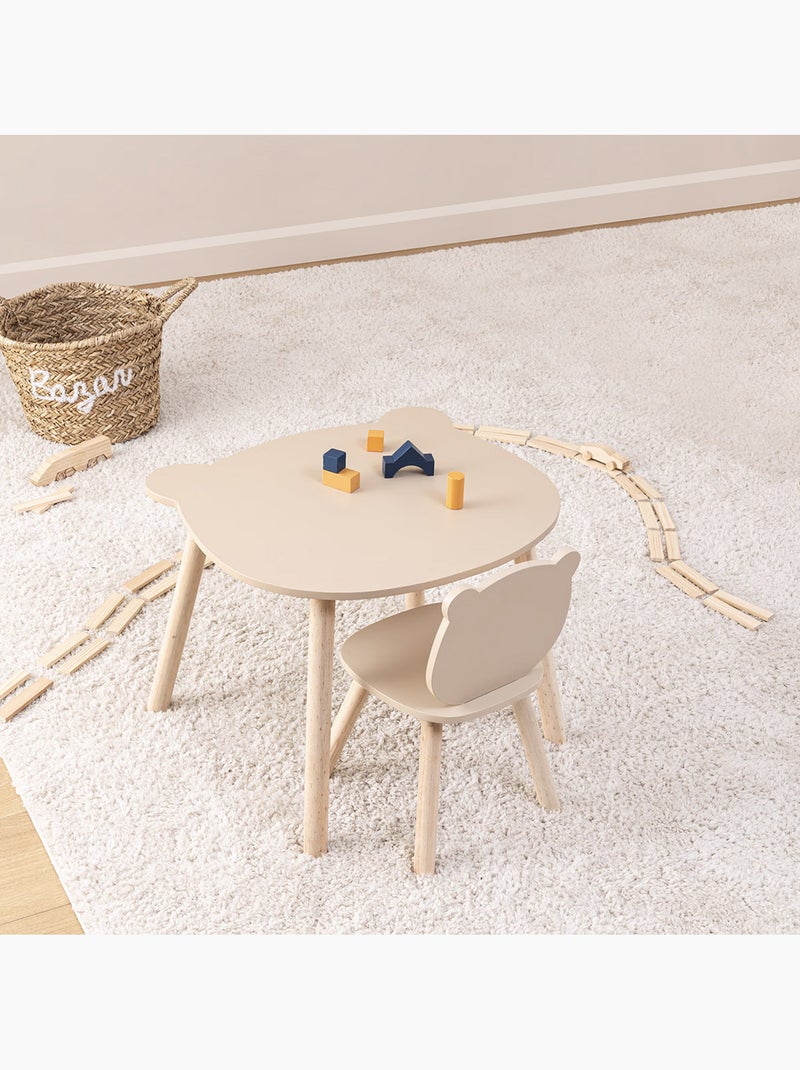 Table enfant BEAR DOUCEUR Beige - Kiabi