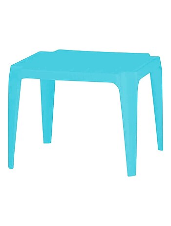 Table enfant bleu clair 50 x 50 cm