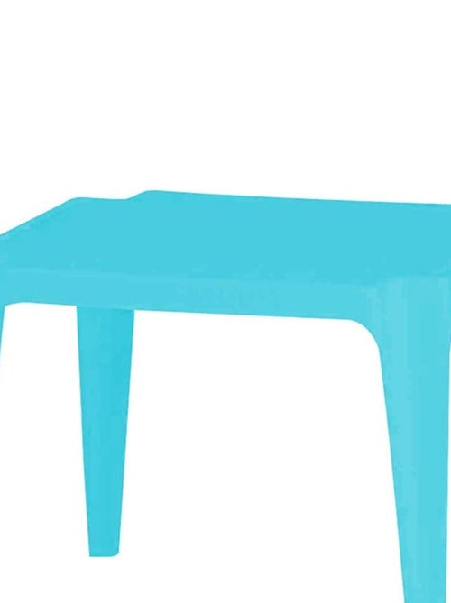Table enfant bleu clair 50 x 50 cm - Kiabi