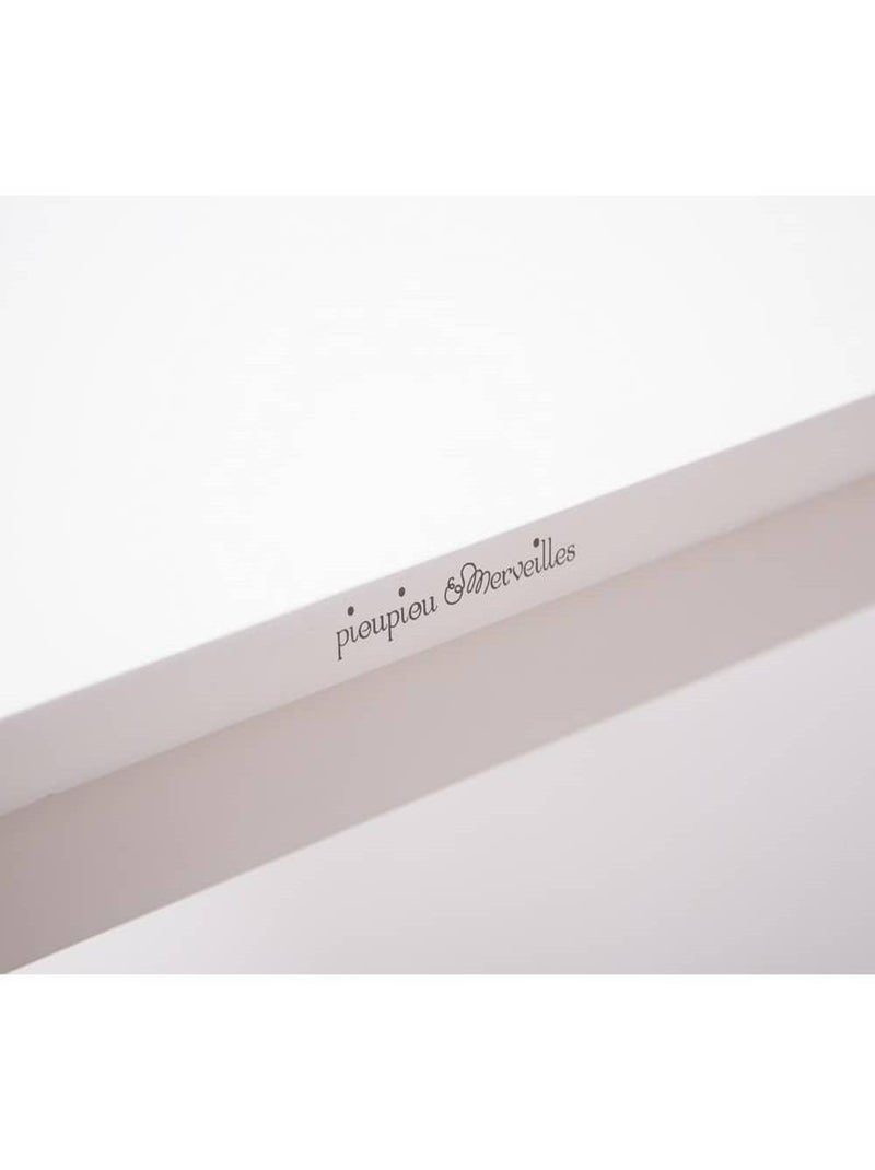 Table Enfant  en bois Blanc - Kiabi