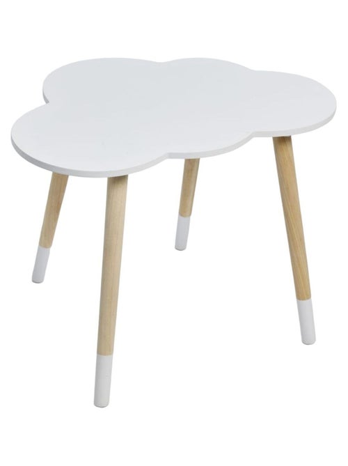 Table enfant en bois forme nuage LA TETE DANS LES NUAGES - Kiabi