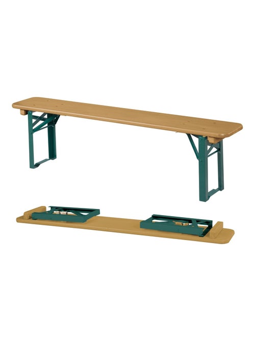 Table enfant et 2 bancs pliants en bois massif FSC 'Outdoor' ROBA - Kiabi Table enfant et 2 bancs pliants en bois massif FSC 'Outdoor' ROBA - Kiabi